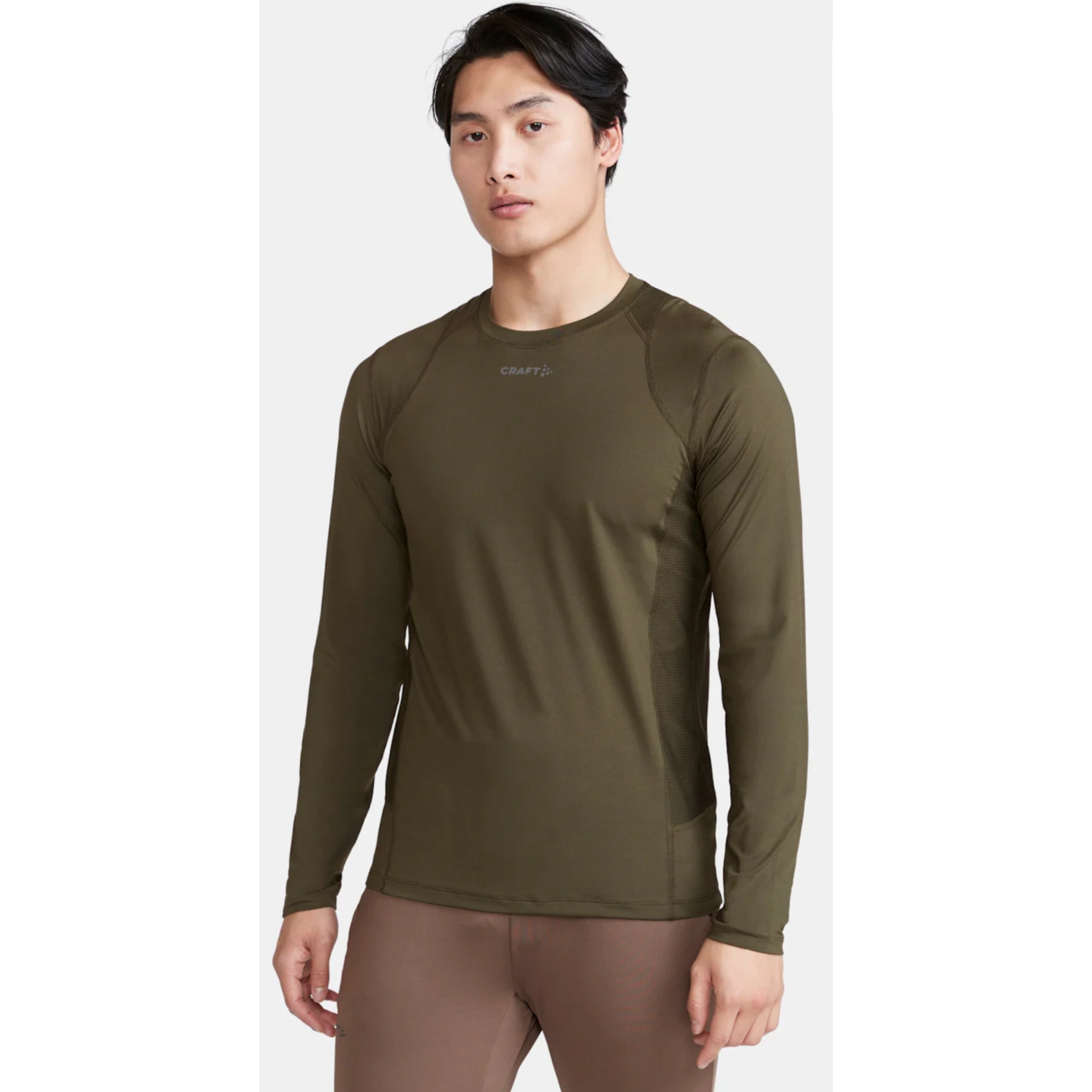Craft Advance Essence Erkek T-shirt -Haki-