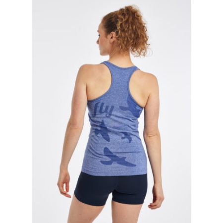 Oiselle Flyte Tank Lapis Kadın Spor Atlet